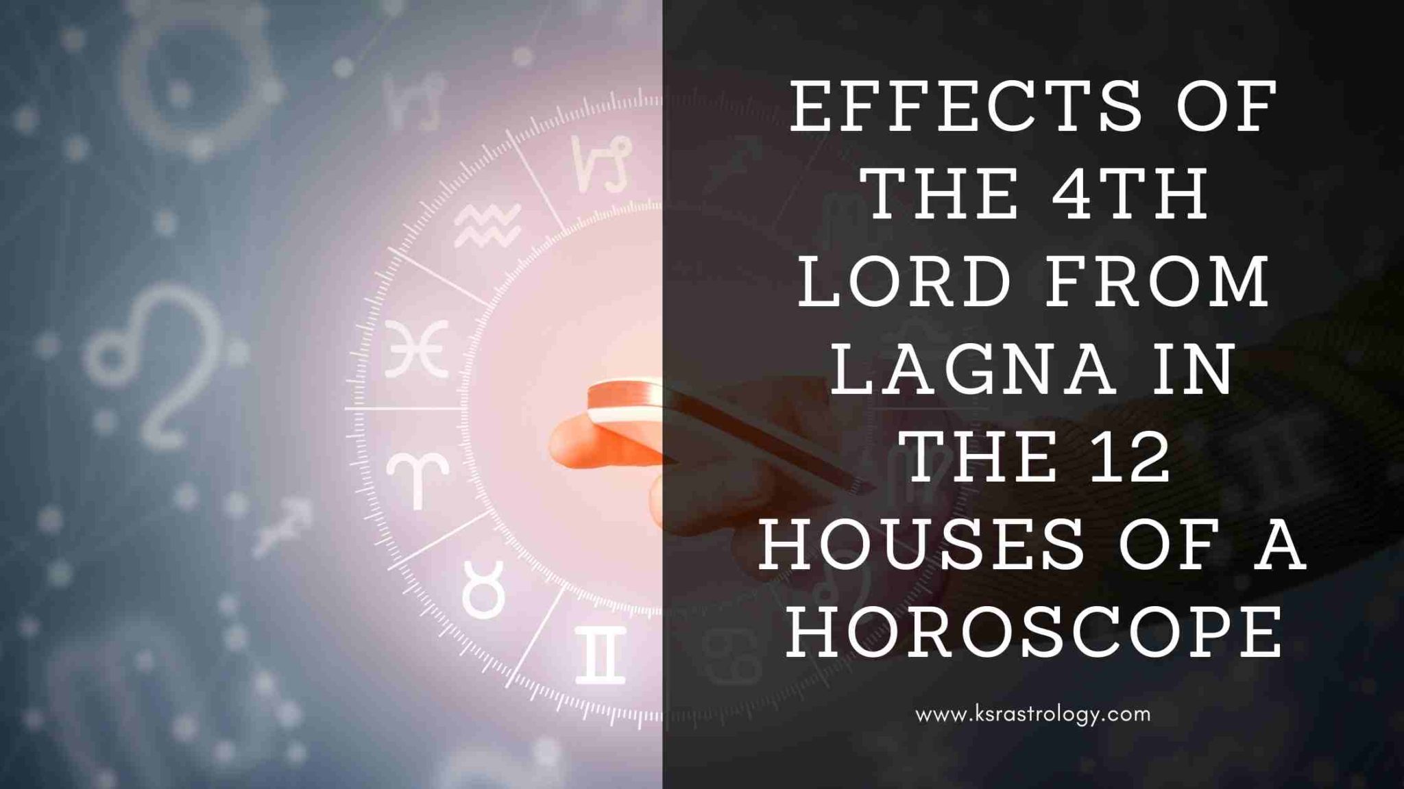 4th house lord in 3rd house vedic astrology