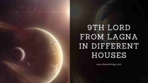 Read more about the article 9th Lord in different houses of horoscope